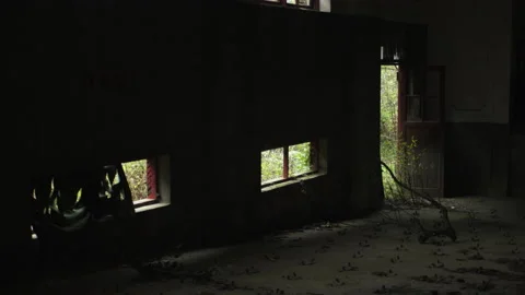Abandoned factory Stock Footage 232082384