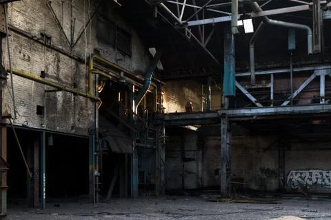 Abandoned Factory Stock Photos