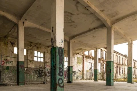 Abandoned factory Stock Photos
