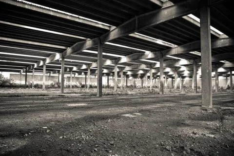 Abandoned factory Stock Photos