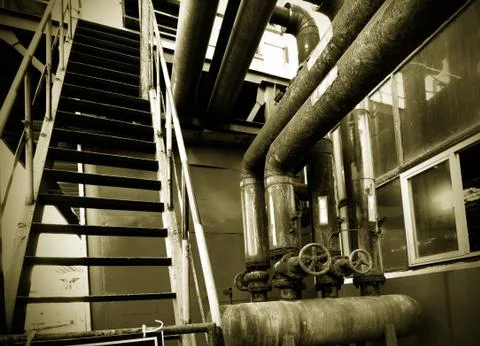 Abandoned factory Stock Photos
