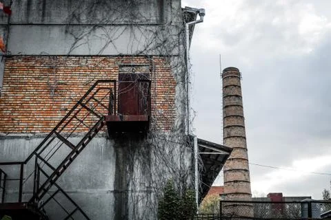 Abandoned Factory Stock Photos