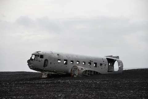 Abandoned Fuselage Stock Photos