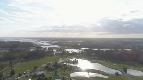 Abandoned Golf Course Stockbeeldmateriaal 127577497