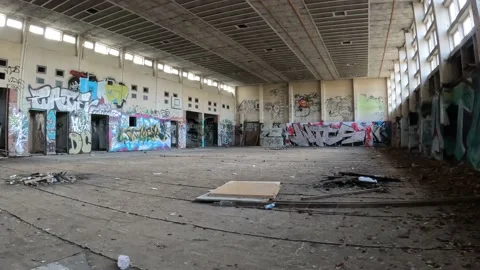 Abandoned gym Stock Footage 236861042