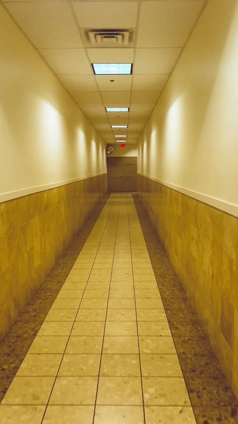 Abandoned hallway Stock Footage 279519895