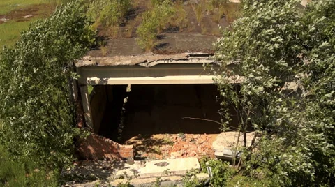 Abandoned hangar 库存影片 39844600