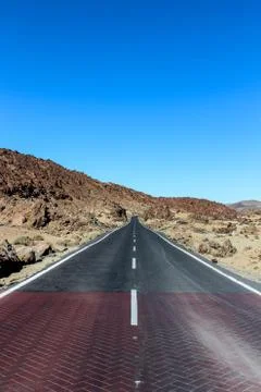 Abandoned highway  - empty freeway Stock Photos