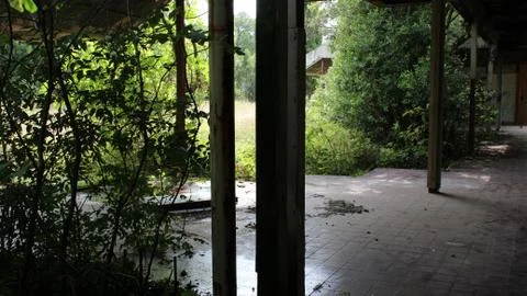 Abandoned Hotel 1 Foto stock
