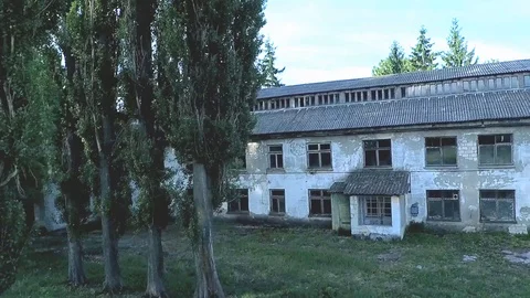 Abandoned Hotel Vídeos de archivo 90224543