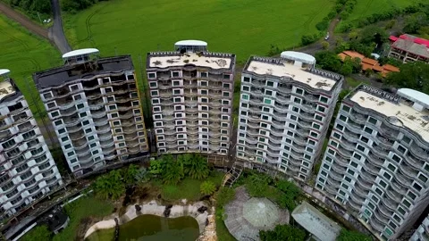 Abandoned hotel Video stock 261111427