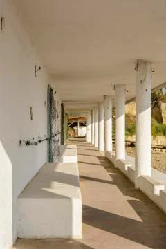 Abandoned hotel 스톡 사진