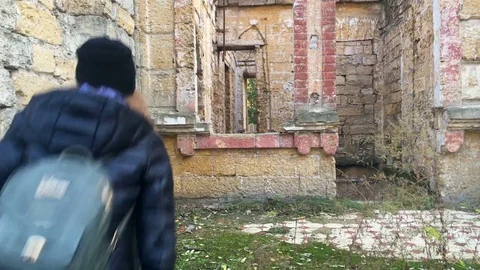 Abandoned house . 4k Stock Footage 82422626