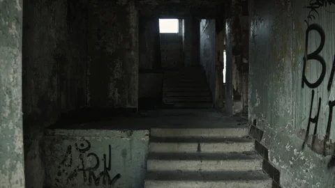 Abandoned house. Apocalypse. Stock-Footage 97899005