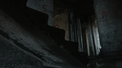 Abandoned house. Apocalypse. Stock Footage 97907115