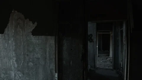 Abandoned house. Apocalypse. Video stock 97908688