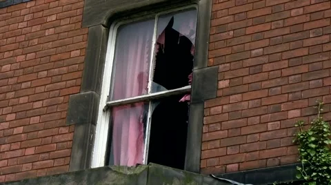 Abandoned House with broken windows #4 Video stock 50493538