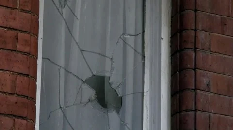 Abandoned House with broken windows #7 Stock Footage 50493459