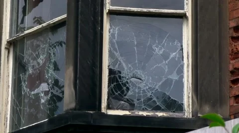 Abandoned House with broken windows #9 Stock Footage 50493363