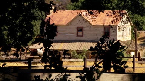 Abandoned House in Country Video stock 87582811