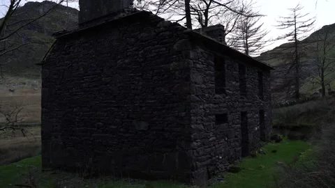 Abandoned house exterior Stock Footage 230303213