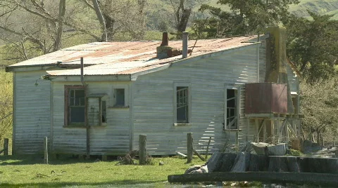 Abandoned house Stock Footage 512248