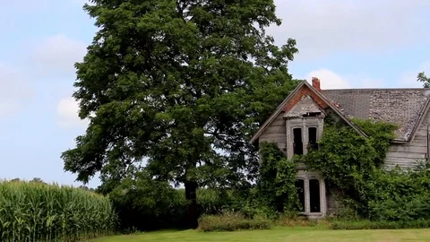 Abandoned House Stock Footage 106510866