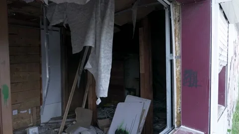 Abandoned house Stock Footage 170293146