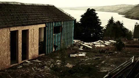 Abandoned House Stock Footage 201896709