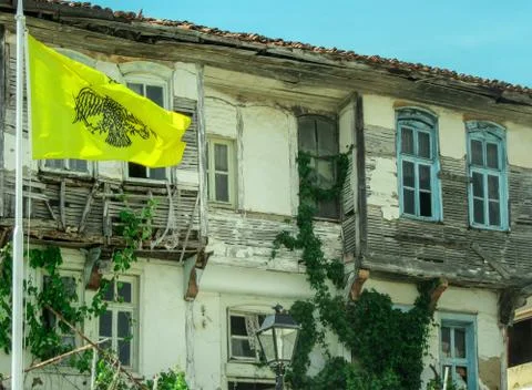 Abandoned house, Greece Stock Photos