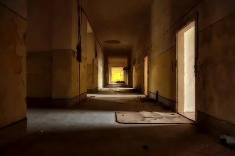 Abandoned house interior Stock Photos