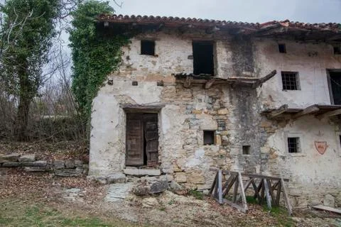 An abandoned house Stock Photos