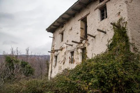 An abandoned house Stock Photos