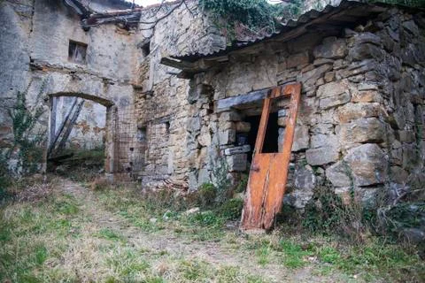 An abandoned house Stock Photos