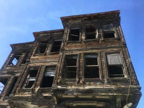 An abandoned house Stock Photos