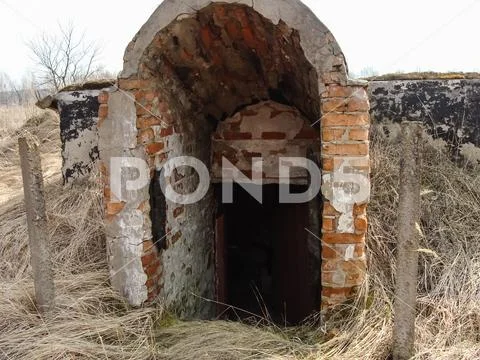 Abandoned houses and premises in Pripyt. Stock Photos
