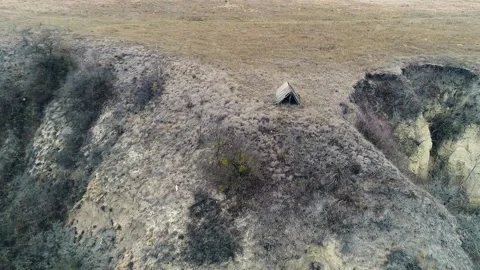 Abandoned hut Stock Footage 147388807