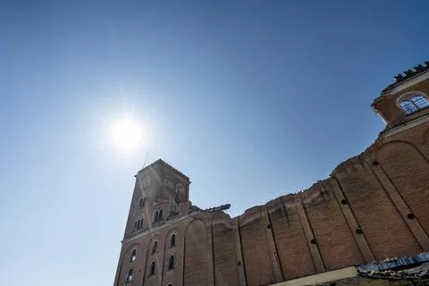 Abandoned industrial structure Stock Photos