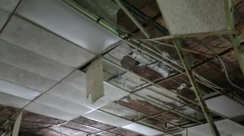 Abandoned Insane Asylum Stock Footage 13238445