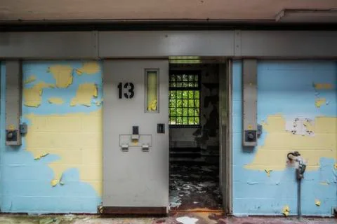 Abandoned Jail Cell Stock Photos