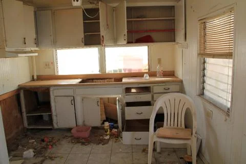 Abandoned Kitchen Foto stock