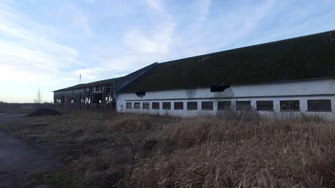 Abandoned Kolschos Estonia Stock Footage 76702517