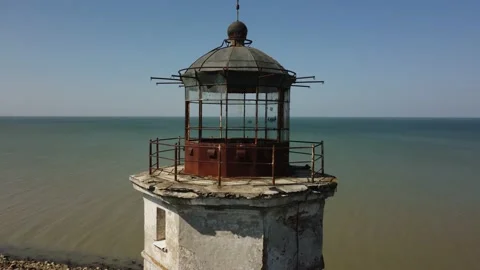 Abandoned lighthouse 2 Stock Footage 160265843