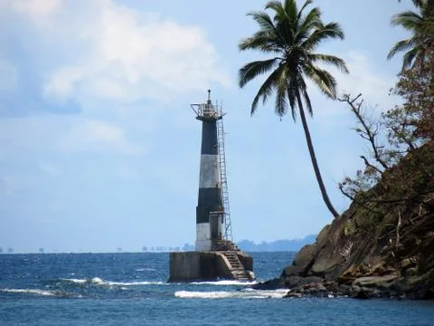 Abandoned lighthouse Stock Photos