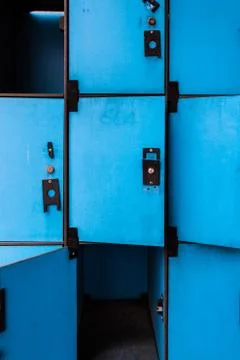 Abandoned locker Stock Photos