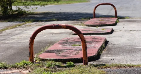 Abandoned lot Stock Footage 127587400