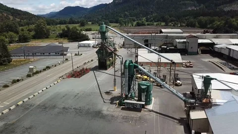 Abandoned Lumber Mill 15 Stock Footage 119394709