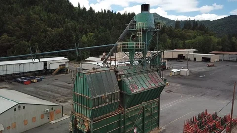 Abandoned Lumber Mill 16 Stock Footage 119394802