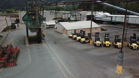 Abandoned Lumber Mill 17 Stock Footage 119394785