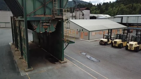Abandoned Lumber Mill 21 Stock Footage 119394793